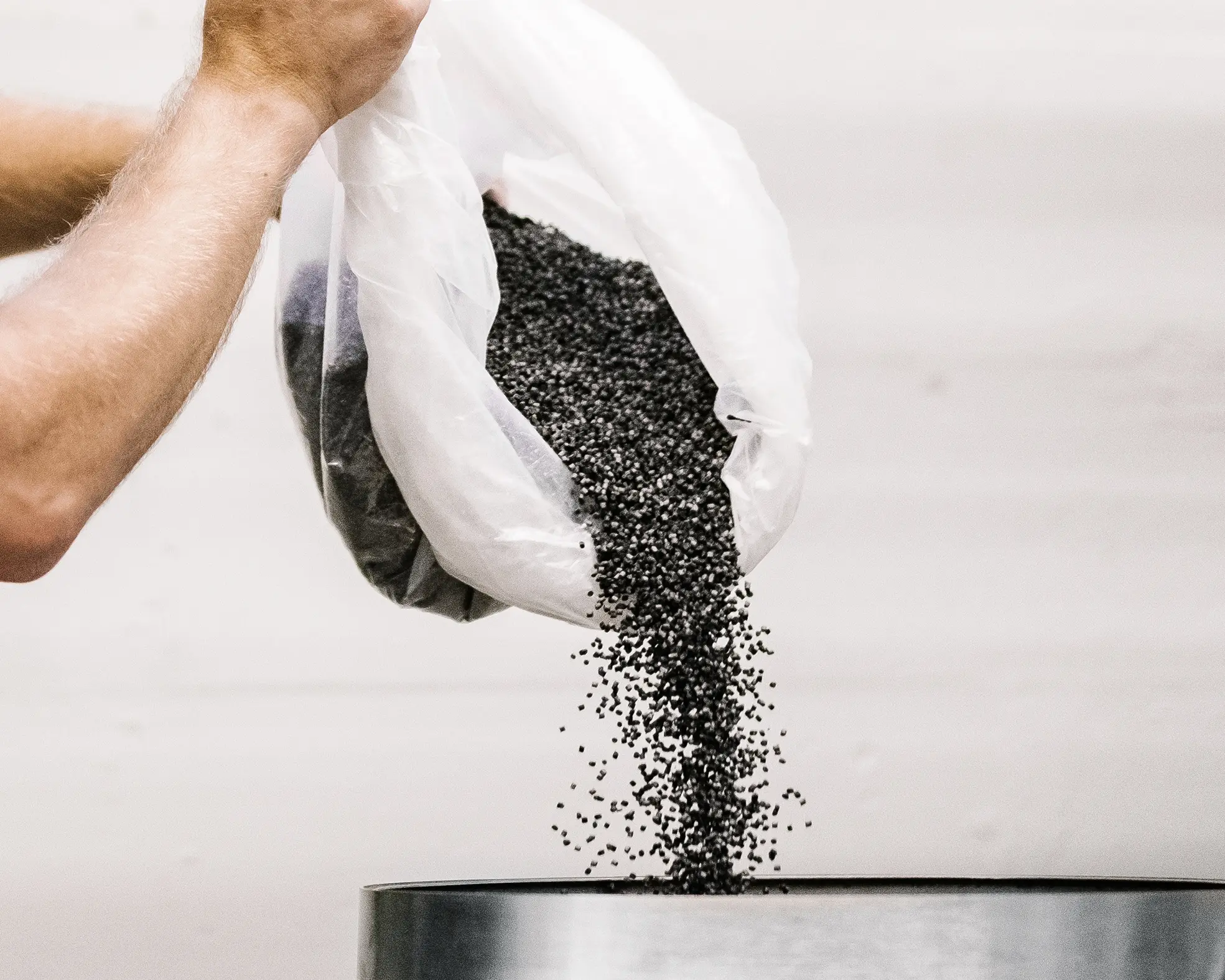 Pellet 3D Printer Material Loading