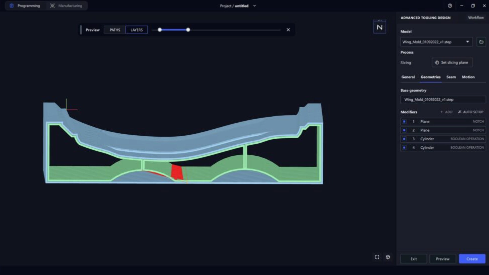 3D Printing tooling design software